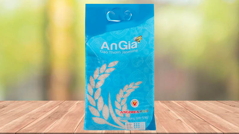 Gạo An Gia Jasmine túi 5kg