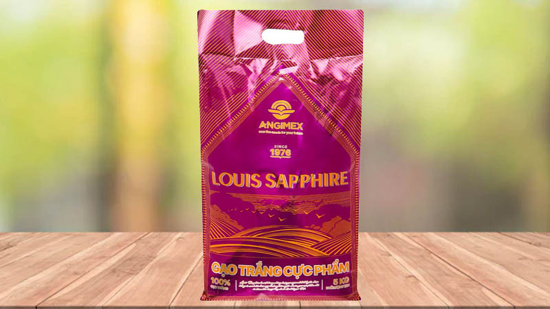 Gạo An Gia ST25 Louis Sapphire túi 5kg