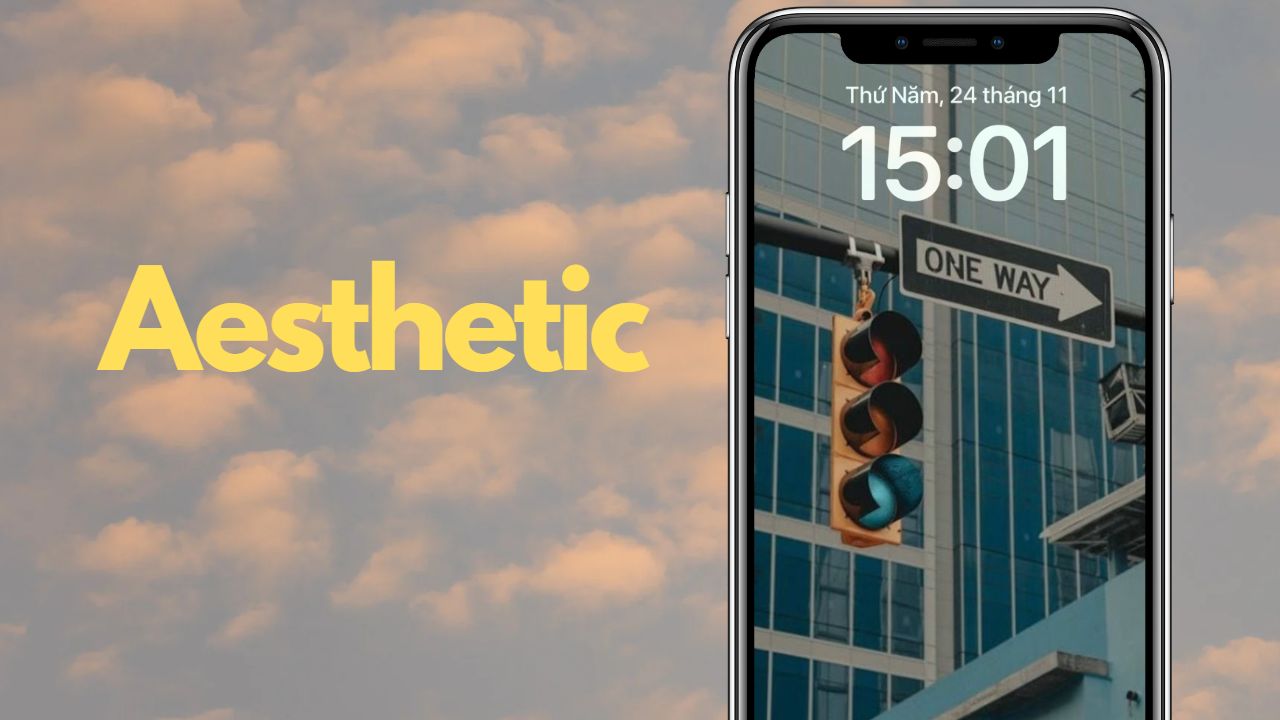 Hình nền iPhone Aesthetic đẹp mắt, mang đến cảm giác mới lạ cho bạn