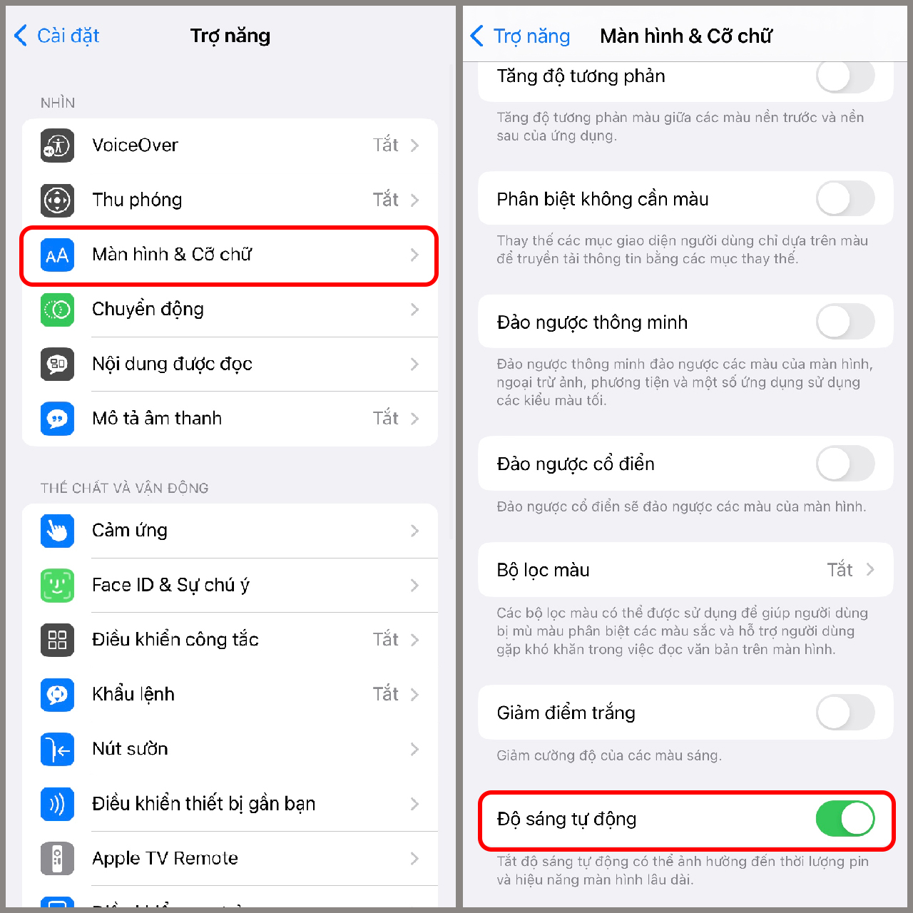 Màn hình iPhone bị tối phải làm sao