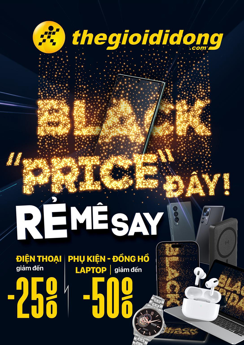 'Ngày đen thui giảm bao vui' cho các mẫu phụ kiện, ưu đãi ngon đến 50%