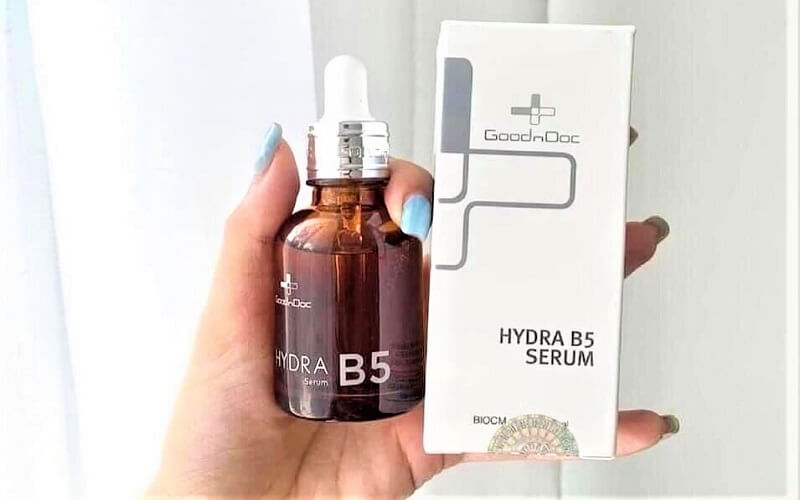 Để phân biệt serum B5 Goodndoc thật giả, bạn có thể dựa vào thông tin bao bì