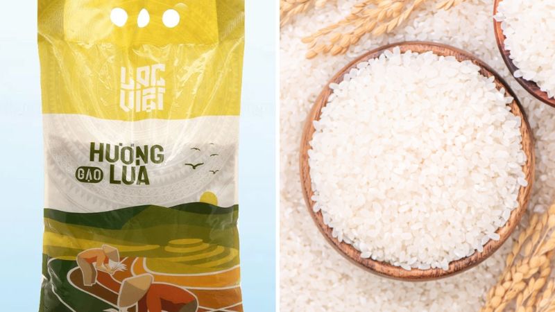 Gạo Lạc Việt hương lúa