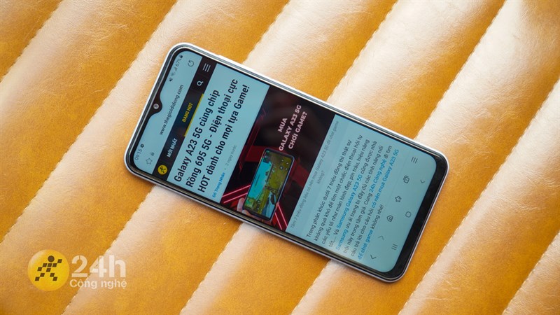 Đánh giá pin Galaxy A23 5G