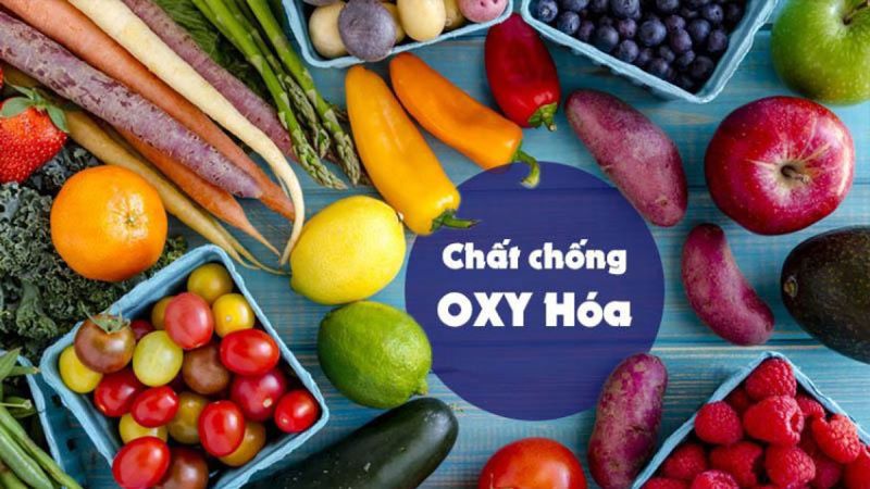 Các chất chống oxy hóa giúp bảo vệ các tế bào, ngăn ngừa quá trình lão hóa diễn ra