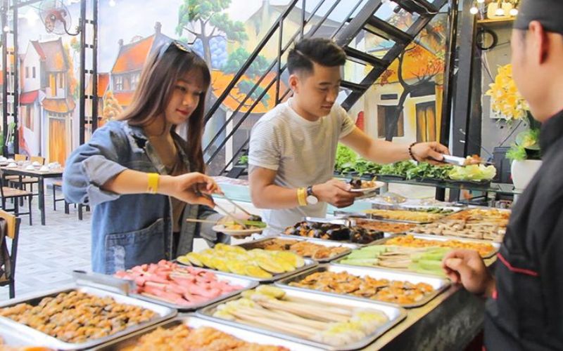 Buffet 123K Nướng Ngon