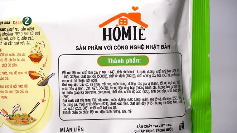 Dòng mì trộn salad Homie mới là sự pha trộn tuyệt hảo, cân bằng