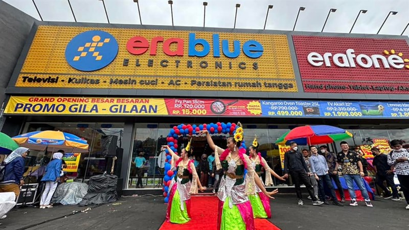 Era Blue, 'Điện máy XANH' đầu tiên tại Indonesia đã chính thức khai trương Era Blue, 'Điện máy XANH' đầu tiên tại Indonesia đã chính thức khai trương