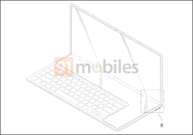 Bản vẽ của thiết bị gập mới cho thấy thiết kế khá giống với Asus ZenBook Pro Duo Bản vẽ của thiết bị gập mới cho thấy thiết kế khá giống với Asus ZenBook Pro Duo