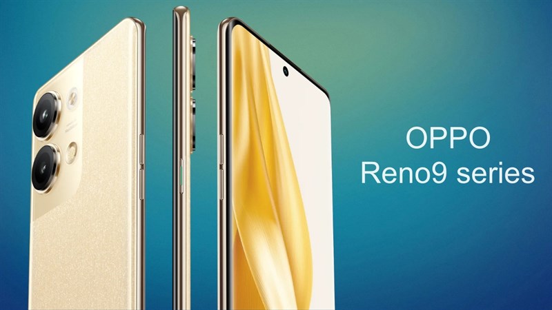 OPPO Reno9 series có màn hình đục lỗ