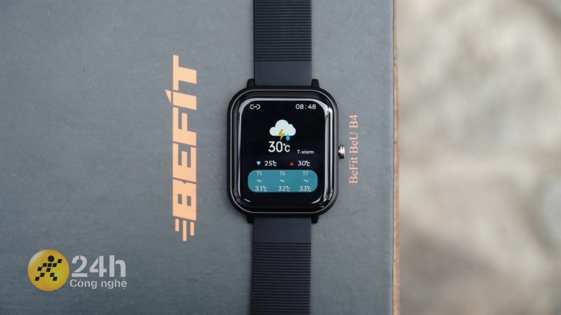 Xem thời tiết ngay trên BeFit B4, tại sao không chứ? Xem thời tiết ngay trên BeFit B4, tại sao không chứ?