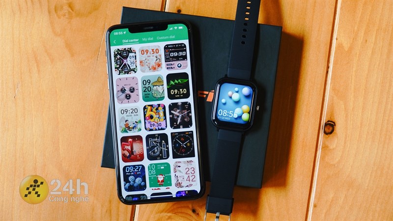 Màn hình của BeFit B4 lớn, thoải mái thao tác Màn hình của BeFit B4 lớn, thoải mái thao tác