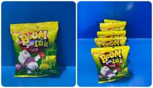 Kẹo dẻo Boom Jelly lắk Orion vị xoài lắc muối ớt có hương vị như thế nào?