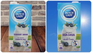 Review sữa chua uống Dutch Lady vị việt quất