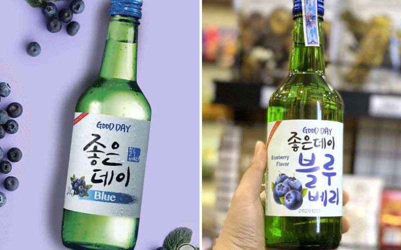 Rượu Soju Good Day vị việt quất