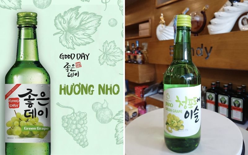 Rượu Soju Good Day vị nho