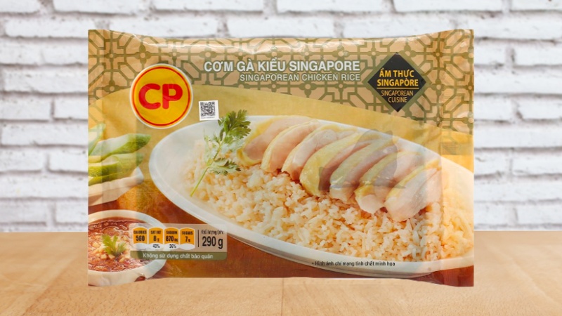 Cơm gà kiểu Singapore C.P