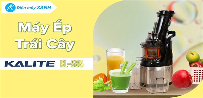 12 lý do nên mua máy ép chậm Kalite KL-565 cho gia đình
