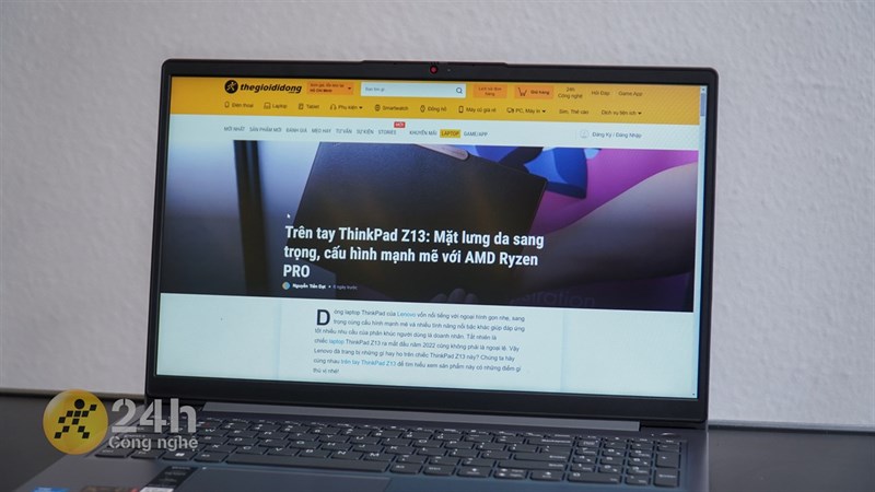 Với con chip thế hệ mới, Lenovo Ideapad 3 15IAU7 sẽ có được hiệu năng mạnh mẽ hơn đi kèm khả năng tối ưu năng lượng tiêu thụ. Với con chip thế hệ mới, Lenovo Ideapad 3 15IAU7 sẽ có được hiệu năng mạnh mẽ hơn đi kèm khả năng tối ưu năng lượng tiêu thụ.