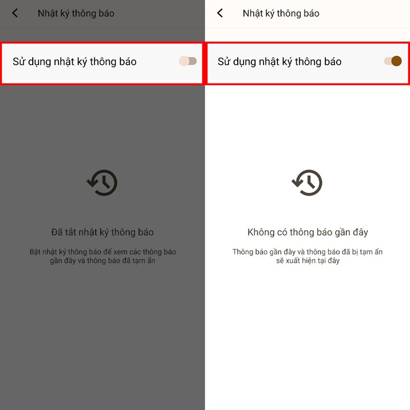 Cách xem lịch sử thông báo trên Vivo V25 Pro