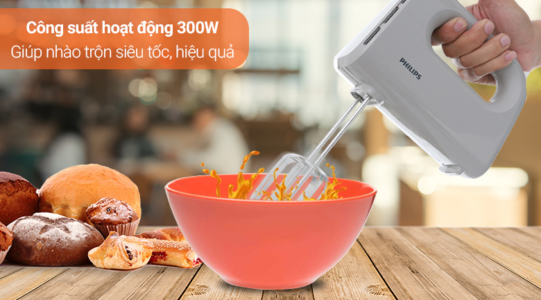 Công suất 300W, hoạt động mạnh mẽ