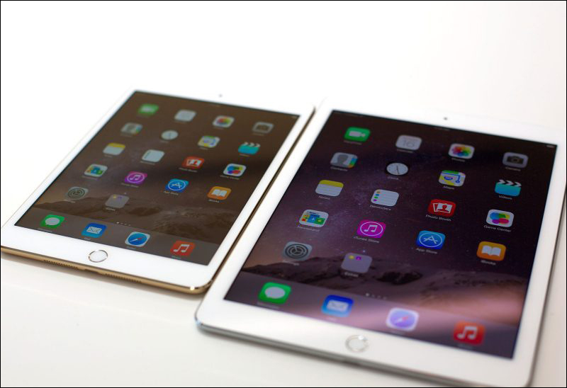 iPad Air 2 có phần lớn hơn iPad Mini 3