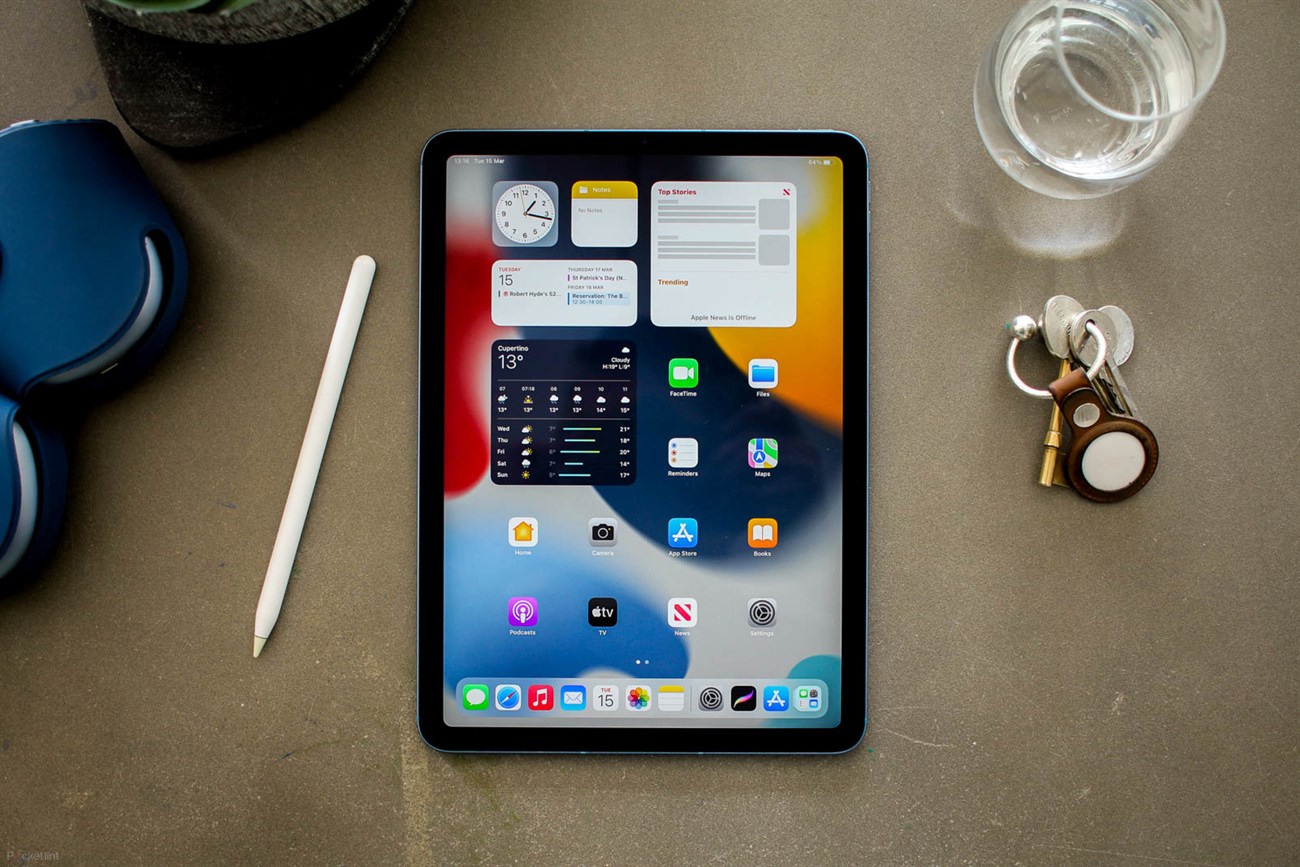 iPad Air có màn hình rộng kèm độ sắc nét cao