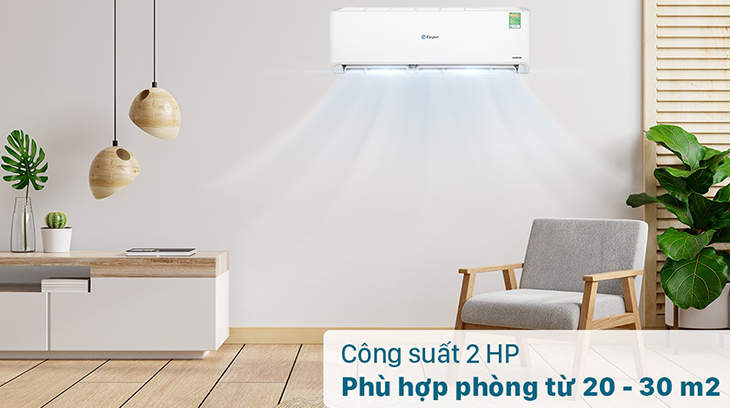 Điều hòa Casper treo tường được sử dụng phổ biến trong gia đình Việt