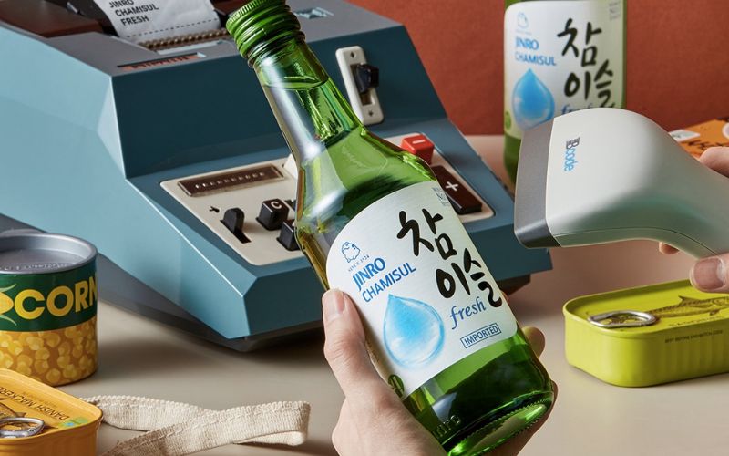 Rượu Chamisul Fresh Soju Jinro vị truyền thống