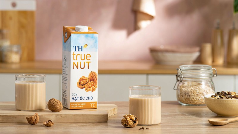 Hướng dẫn sử dụng sữa hạt TH True Nut