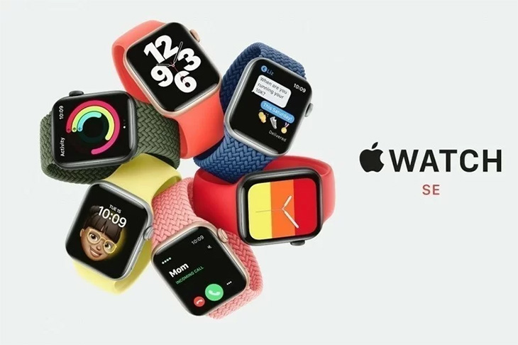 Apple Watch SE 2020 có thiết kế khung viền từ chất liệu nhôm truyền thống