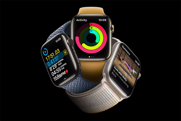 Apple Watch Series 8 lại có thiết kế kích thước màn hình lớn hơn SE 2022 là 41mm và 45mm