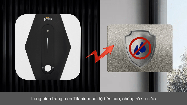 Lòng bình tráng men Titanium