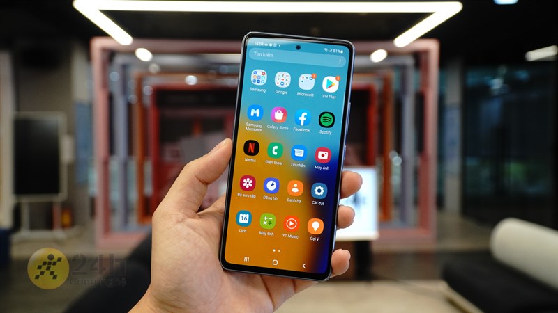 Thao tác trên Galaxy A53 cực kỳ mượt mà