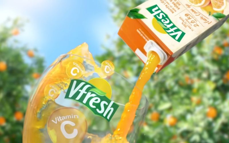 Cách sử dụng và bảo quản nước cam ép Vfresh từ 2,6kg cam tươi