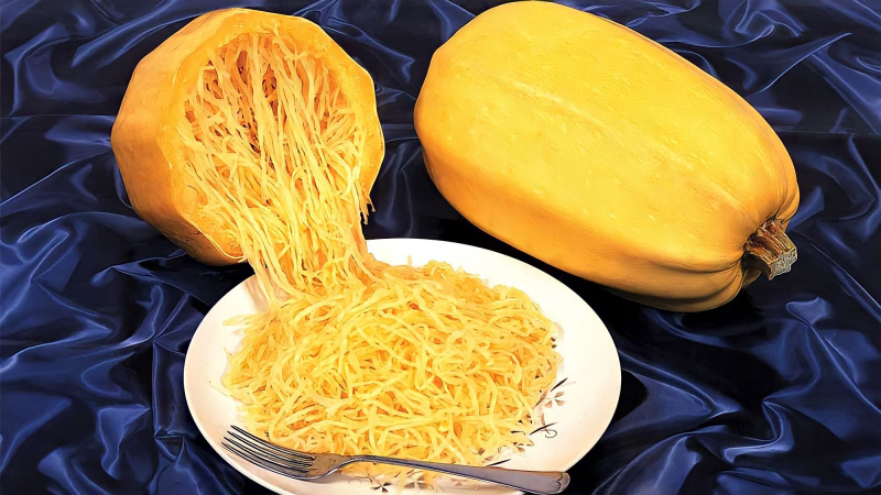 Pumpkin spaghetti originates from Hainan Island, China