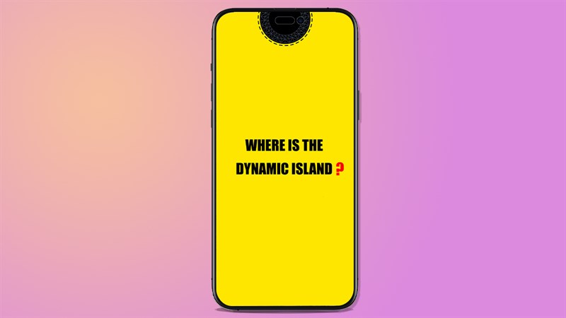 Hướng dẫn tạo hình nền trang trí Dynamic Island trên iPhone 14 Pro