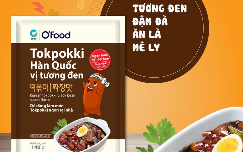 Tokbokki O’food vị tương đen