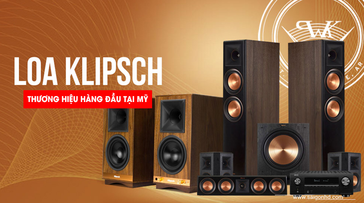 Klipsch là một trong những thương hiệu hàng đầu tại Mỹ