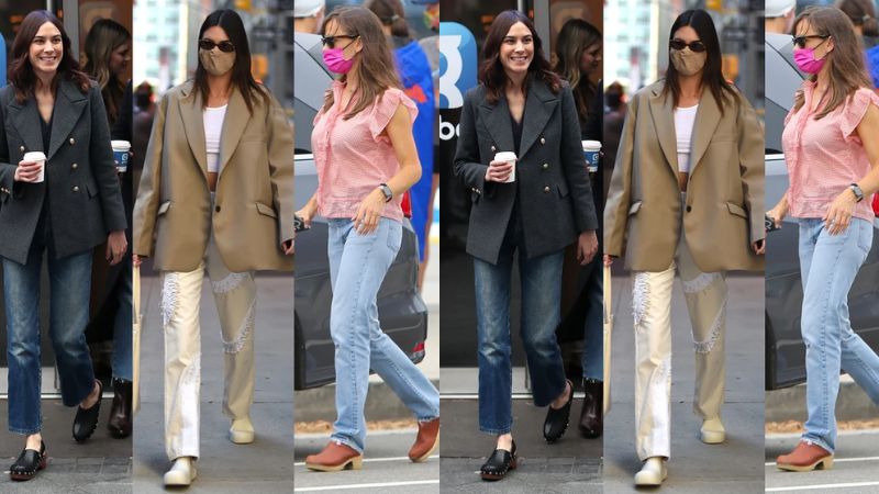 Kendall Jenner, Jennifer Garner và Alexa Chung sang chảnh với Leather Clogs