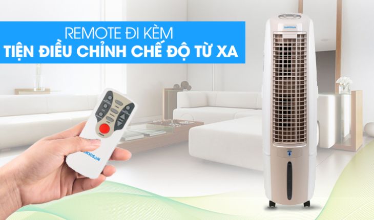 Dễ dàng điều chỉnh các chức năng ở khoảng cách xa với điều khiển từ xa tiện dụng