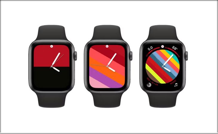 Hình ảnh đầu tiên về mặt đồng hồ Apple Watch Pride và dây Pride bản 2023