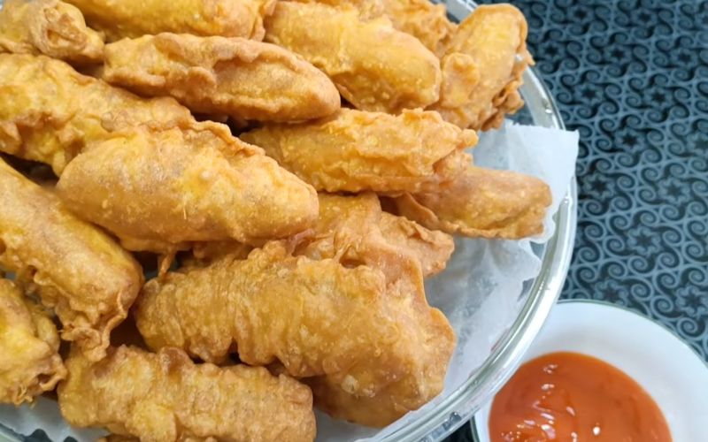 Share how to make crispy fried pumpkin, delicious and delicious