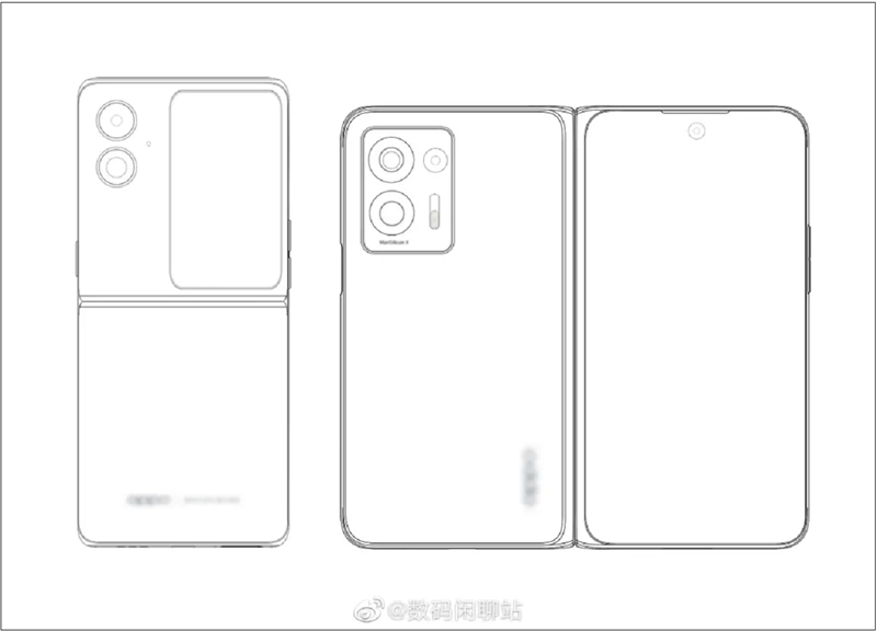 Lộ bản vẽ cho thấy thiết kế 2 chiếc điện thoại gập sắp ra mắt của OPPO