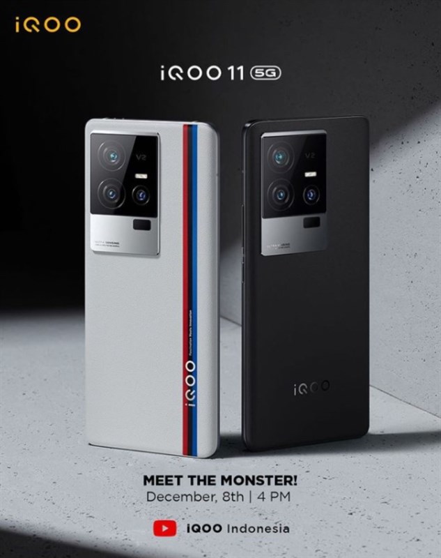 Poster xác nhận ngày ra mắt của iQOO 11 được đăng tải trên Instagram chính thức của iQOO