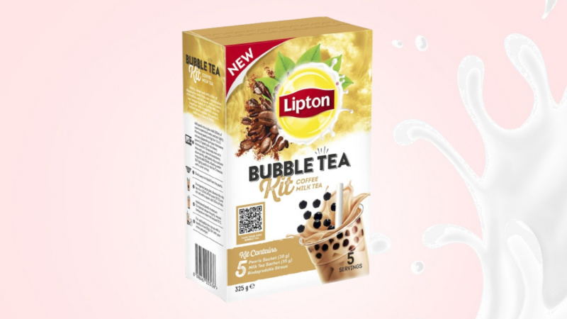 Lipton bubble tea vị cà phê