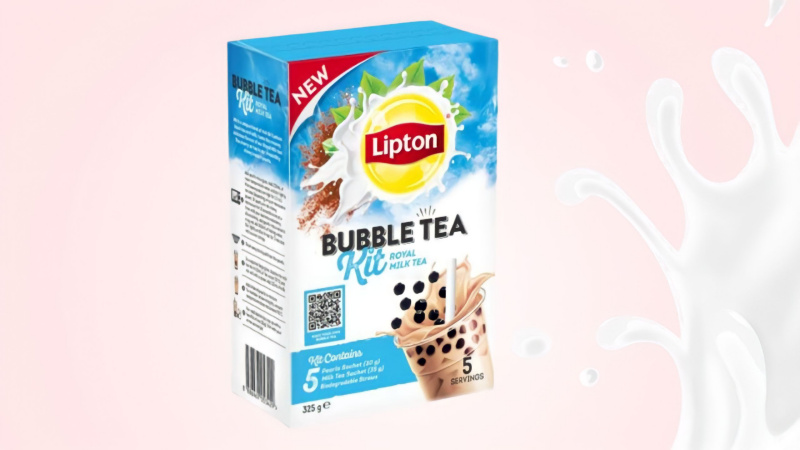 Lipton bubble tea vị trà sữa tổng hợp