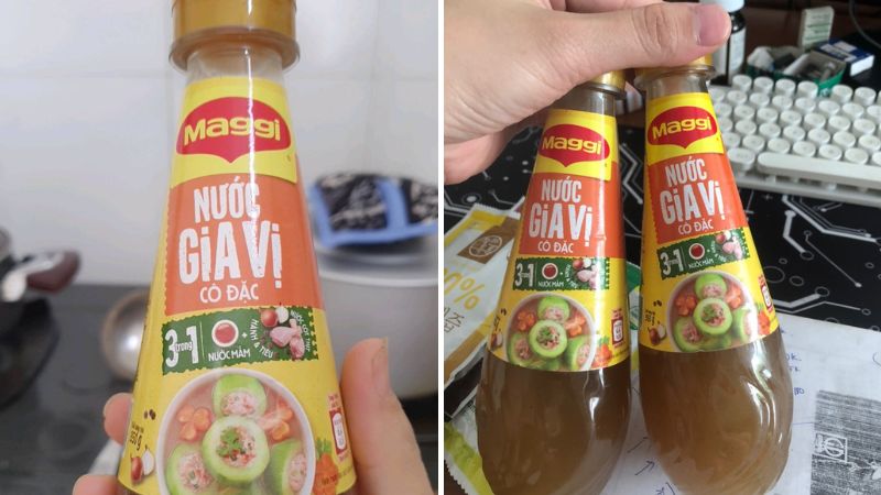 Nước gia vị cô đặc Maggi vị ngọt thanh tự nhiên Nước gia vị cô đặc Maggi vị ngọt thanh tự nhiên