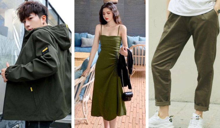 5 tips phối đồ với màu xanh rêu dành cho nam và nữ chuẩn style