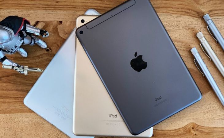 Máy tính bảng iPad Mini 5 có thiết kế nhỏ gọn phù hợp với người dùng hay di chuyển